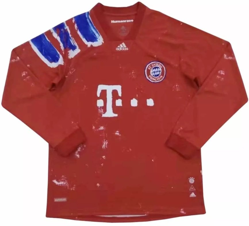 Camisa oficial Adidas Bayern de Munique 2020 2021 Human Race manga comprida